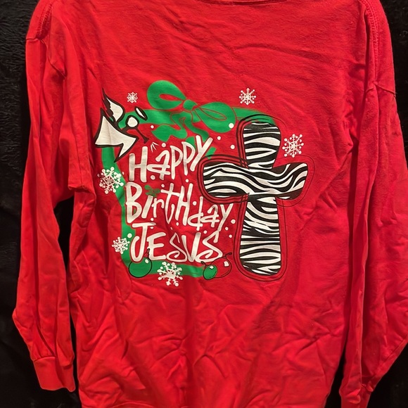 Christmas shirt (Happy Birthday Jesus) - Picture 2 of 3